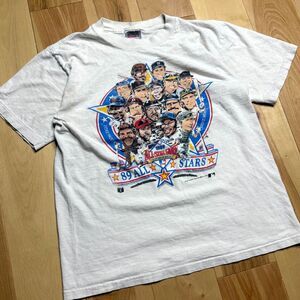 1989 MLB All-Star Game Caricature Tee